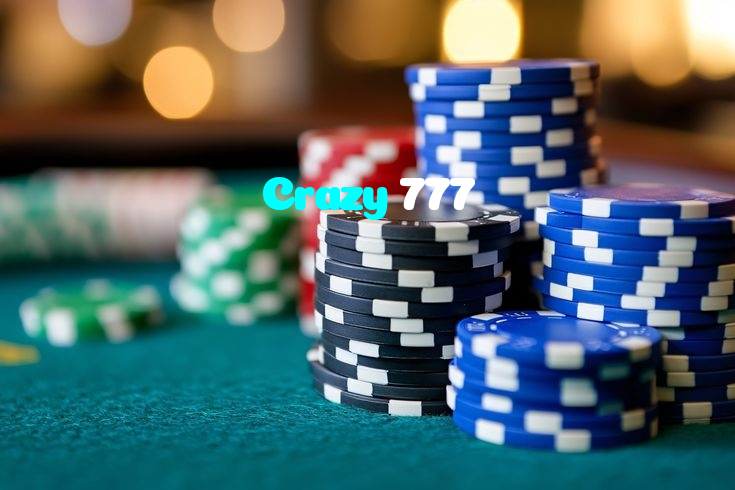 Crazy 777 casino presented on mobile device in Pakistan with slots and live games